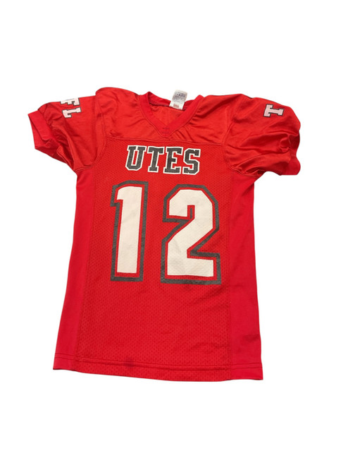 Vist Large View of Product Image Which is Used PRACTICE JERSEY FB Top Youth Red SM