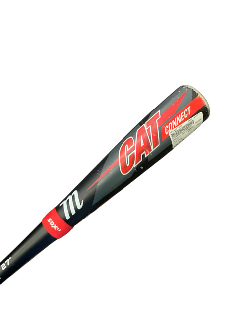 Vist Large View of Product Image Which is Used Marucci CAT CONNECT BB/SB USA 2 5/8 Bat 27"
