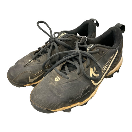Vist Large View of Product Image Which is Used Nike FORCE TROUT 9 KEYSTONE BB/SB Cleats Black Junior 04.5