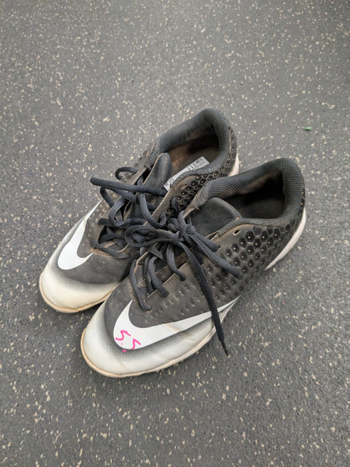 Vist Large View of Product Image Which is Used Nike VAPOR BB/SB Cleats Black Senior 5.5