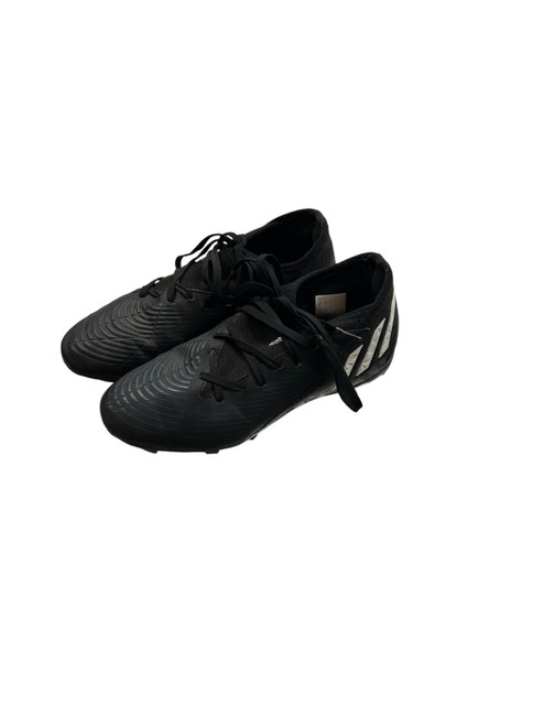 Vist Large View of Product Image Which is Used Adidas Soccer Cleats Black Junior 04.5