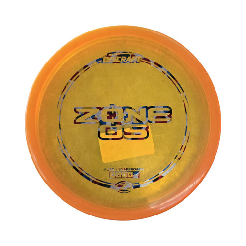 Vist Large View of Product Image Which is Used Discraft ZONE OS PUTTER DISC Disc Golf Putter Orange