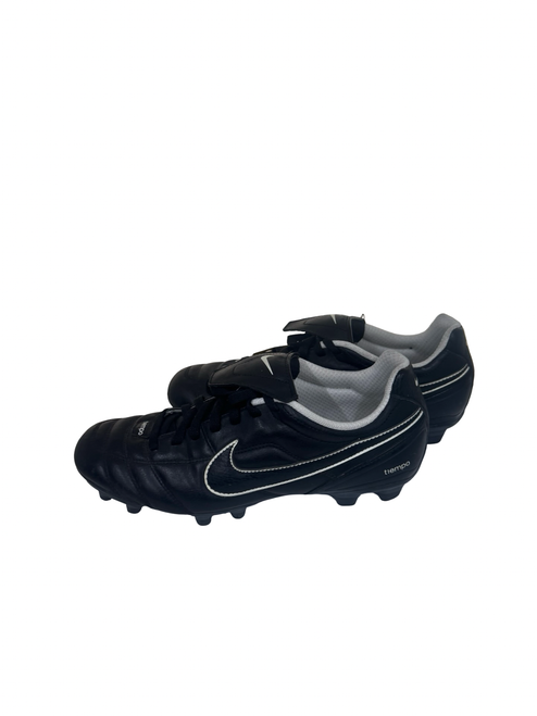 Vist Large View of Product Image Which is Used Nike TIEMPO Soccer Cleats Black Senior 9