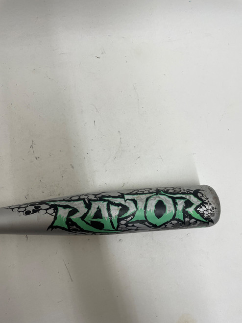 Vist Large View of Product Image Which is Used Rawlings RAPTOR BB/SB USSSA 2 3/4 Bat 27"