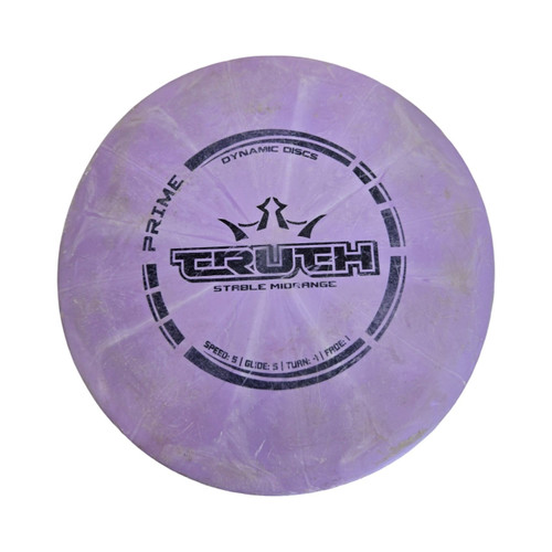 Vist Large View of Product Image Which is Used Dynamic Discs PRIME TRUTH Disc Golf Driver Purple