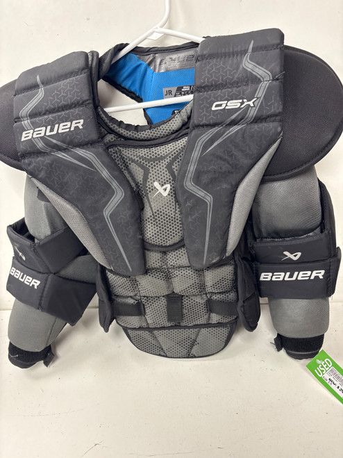 Vist Large View of Product Image Which is Used Bauer GSX Junior Body Armor S/M (new= $240)