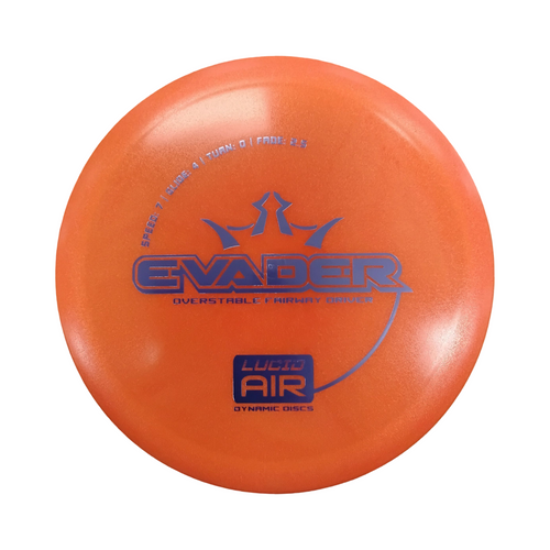 Vist Large View of Product Image Which is Used Dynamic Discs EVADER Disc Golf Driver Orange 156g