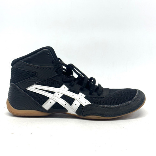 Vist Large View of Product Image Which is Used Asics MATFLEX 7 Wrestling Shoes Black Senior 7.5