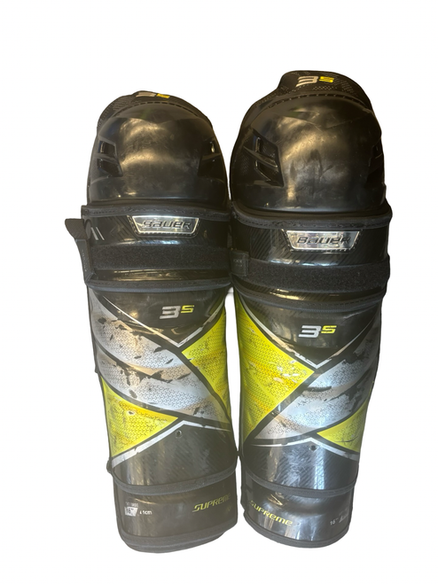 Vist Large View of Product Image Which is Used Bauer SUPREME 3S Senior Shin Guards 16"