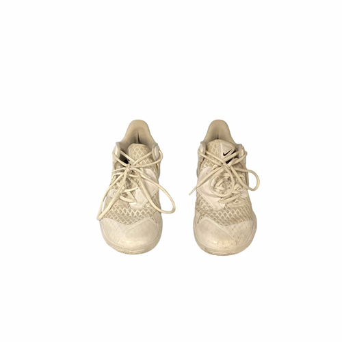Vist Large View of Product Image Which is Used Nike ZOOM HYPERSPEED Basketball Shoes Y White Youth 07.0