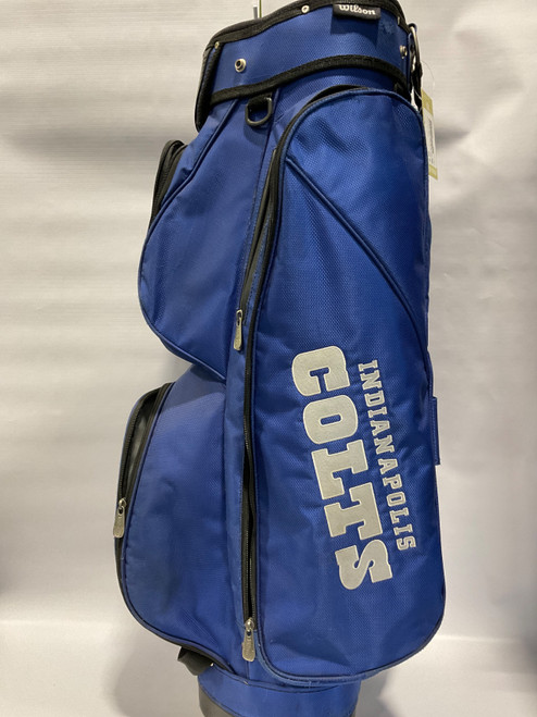 Vist Large View of Product Image Which is Used Wilson WILSON NFL COLTS STAND BAG Mens Stand Bag Navy Blue