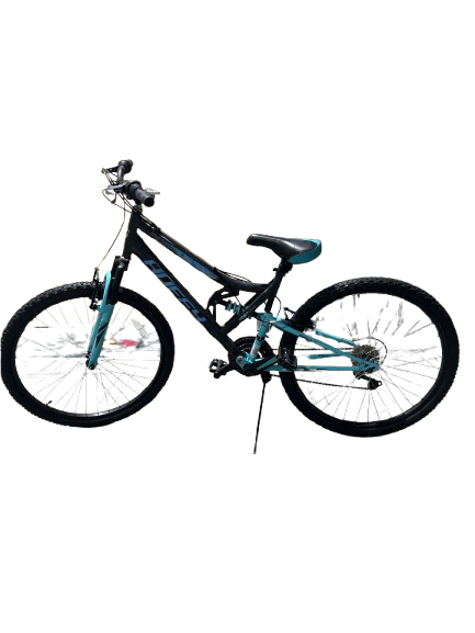 Vist Large View of Product Image Which is Used Huffy HUFFY TRAIL RUNNER Mountain Bike Womens Teal 48-52cm - 19-20" - LG Frame