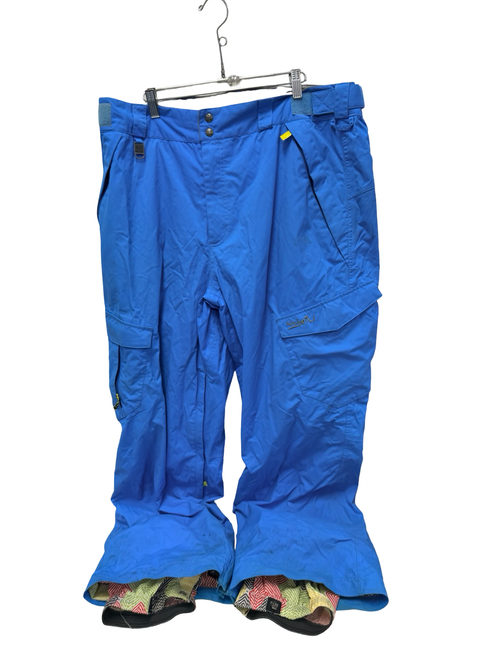 Vist Large View of Product Image Which is Used Quiksilver 10K Mens Snow Pants Blue XL