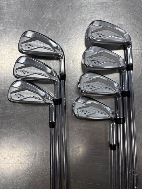 Vist Large View of Product Image Which is Used Callaway ELYTE X Mens Iron Set RH 5I-GW/AW