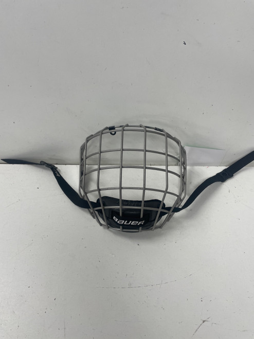 Vist Large View of Product Image Which is Used Bauer Hockey Wire Mask Grey SM