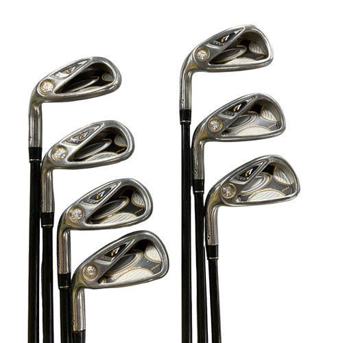 Vist Large View of Product Image Which is Used Taylormade R7 LH Mens Iron Set LH 4I-PW