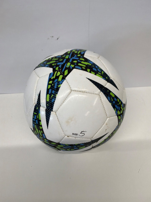Vist Large View of Product Image Which is Used ATHLETIC WORKS All Size Soccer Ball White 5