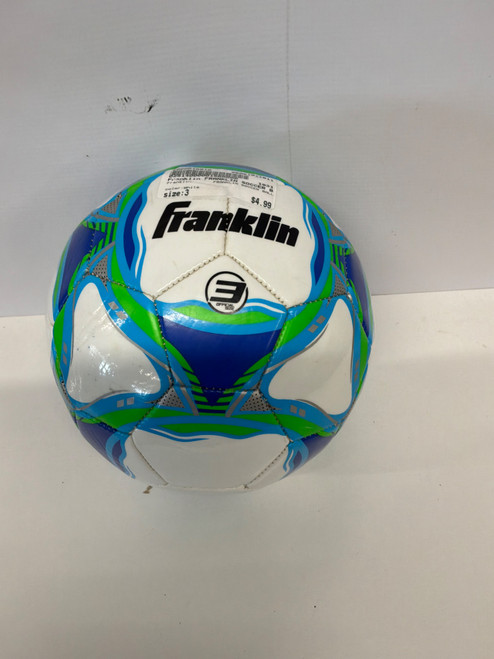 Vist Large View of Product Image Which is Used Franklin FRANKLIN SOCCER BALL All Size Soccer Ball White 3