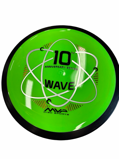 Vist Large View of Product Image Which is Used MVP WAVE Disc Golf Driver Green