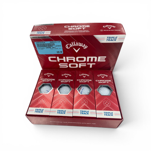 Vist Large View of Product Image Which is Used Callaway CHROME SOFT 12 Pack - Golf Balls