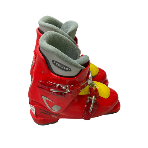 Vist Large View of Product Image Which is Used Head CARVE HT 2 Boys DH Ski Boot Red 205 MP - J01