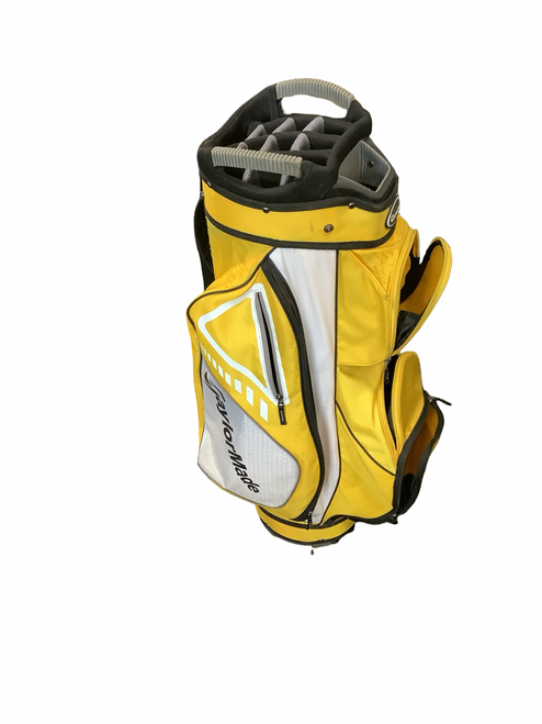 Vist Large View of Product Image Which is Used Taylormade 14 WAY CART BAG Mens Cart Bag Yellow