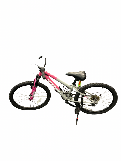 Vist Large View of Product Image Which is Used NISHIKI PUEBLO 24 Mountain Bike Girls Pink 24"
