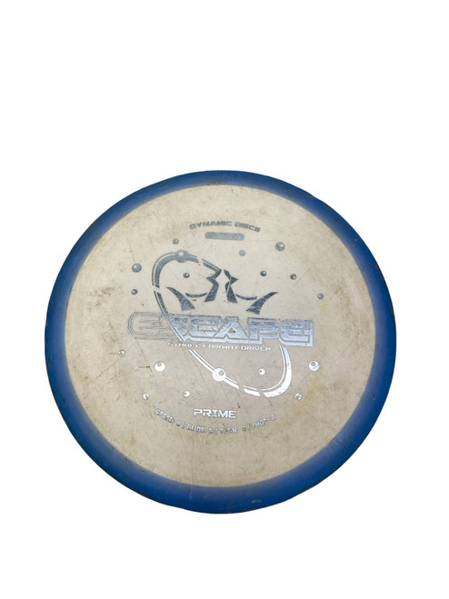 Vist Large View of Product Image Which is Used Dynamic Discs ORBIT ESCAPE PRIME FAIRWAY DRIVER Disc Golf Driver Royal Blue