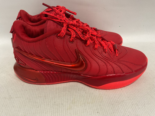 Vist Large View of Product Image Which is Used Nike Basketball Shoes M Red Senior 10