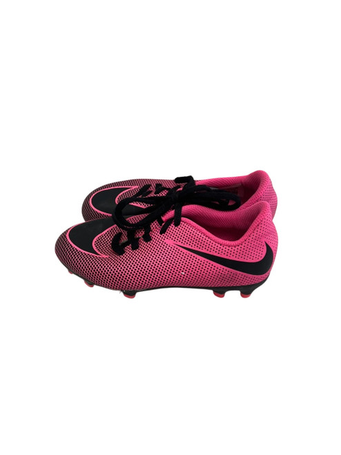 Vist Large View of Product Image Which is Used Nike Bravata Youth 12 Soccer Cleats Pink 