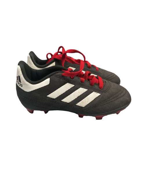 Vist Large View of Product Image Which is Used Adidas Soccer Cleats Black Youth 10.0