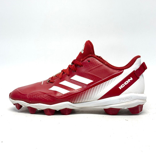 Vist Large View of Product Image Which is Used Adidas ICON 7 BB/SB Cleats Red Senior 10