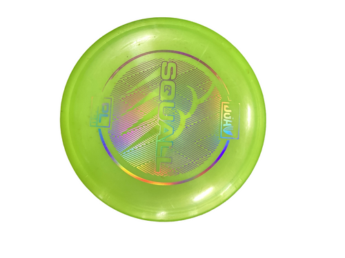 Vist Large View of Product Image Which is Used DGA SQUALL Disc Golf Driver Yellow