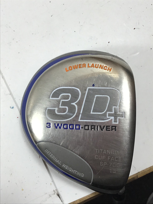 Vist Large View of Product Image Which is Used 3D+ OFFSET 3FW Mens Fairway Wood RH 3 Wood