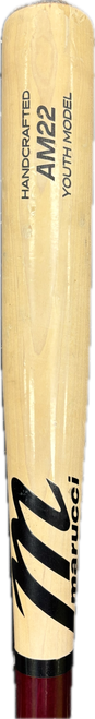 Vist Large View of Product Image Which is Used Marucci AM22 YOUTH MODEL BB/SB Wood Bat 30"