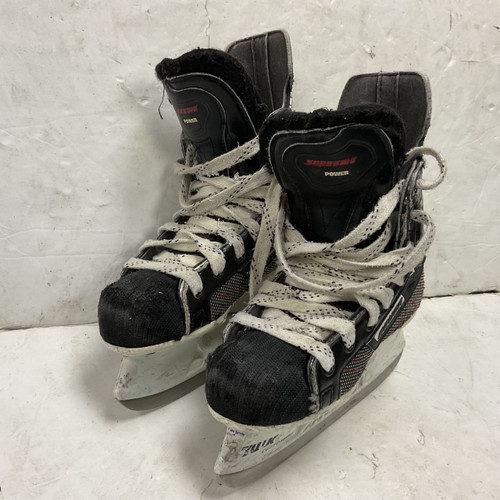 Vist Large View of Product Image Which is Used Bauer SUPREME 3000 Junior Hockey Skate Black Junior 02