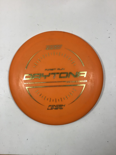 Vist Large View of Product Image Which is Used FINISH LINE FORGED DAYTONA Disc Golf Driver Orange 172g