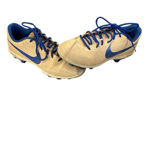 Vist Large View of Product Image Which is Used Nike 26 FAST FLEX BB/SB Cleats White Senior 10