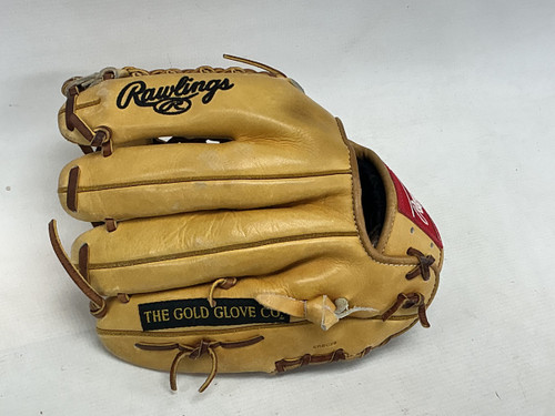 Vist Large View of Product Image Which is Used Rawlings Heart of the Hide PRO200-4RT BB/SB Glove RH Throw Tan 11 1/2"