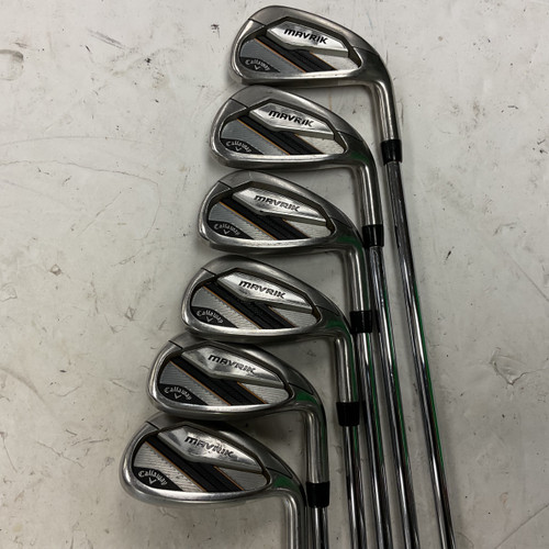 Vist Large View of Product Image Which is Used Callaway MAVRIK Mens Iron Set RH 5I-GW/AW *Missing 6 Iron*