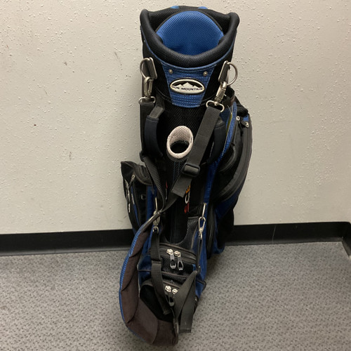 Vist Large View of Product Image Which is Used Sun Mountain SCB Mens Cart Bag Black And Navy Blue