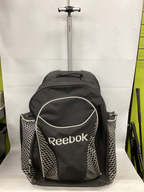 Vist Large View of Product Image Which is Used Reebok Jr Hockey Wheeled Black