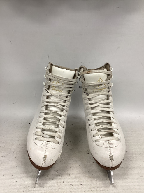 Vist Large View of Product Image Which is Used Jackson ARTISTE Girls Figure Skate White Junior 02.5