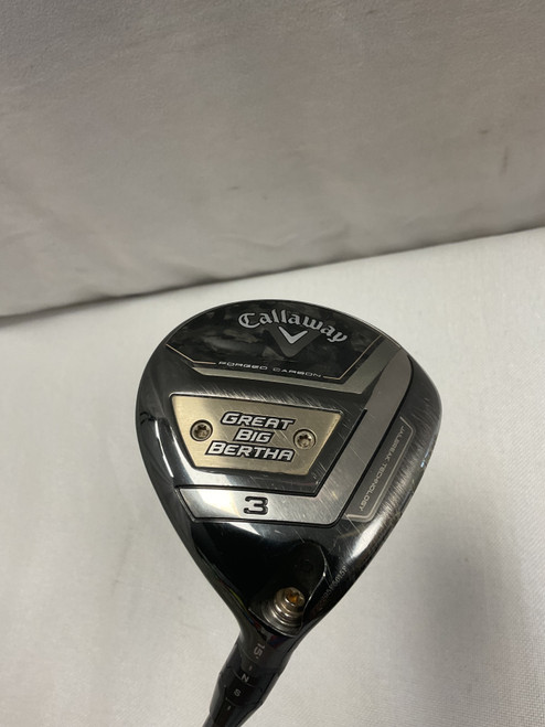 Vist Large View of Product Image Which is Used Callaway GREAT BIG BERTHA Mens Fairway Wood RH 3 Wood