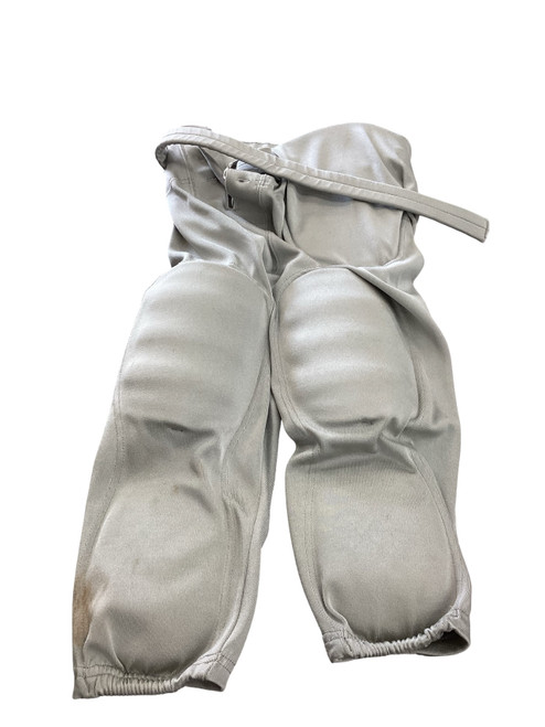Vist Large View of Product Image Which is Used Alleson Youth FB Integrated Pants Grey LG