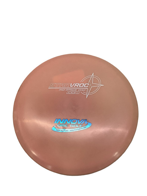 Vist Large View of Product Image Which is Used Innova STAR VROC MID-RANGE DISC PALE PEACH Disc Golf Mid Range Beige