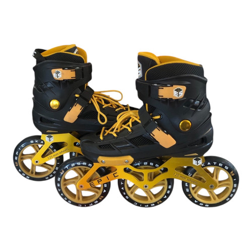Vist Large View of Product Image Which is Used EPIC SKATES Racing Inline Skates Gold Senior 6