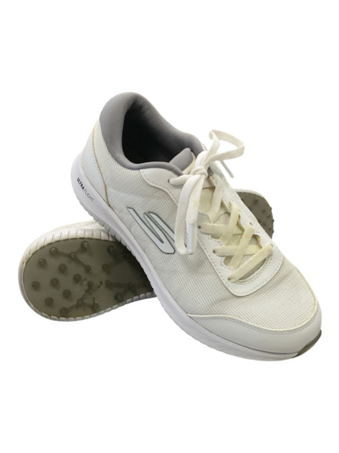 Vist Large View of Product Image Which is Used Skechers Womens Golf Shoes White Senior 7.5