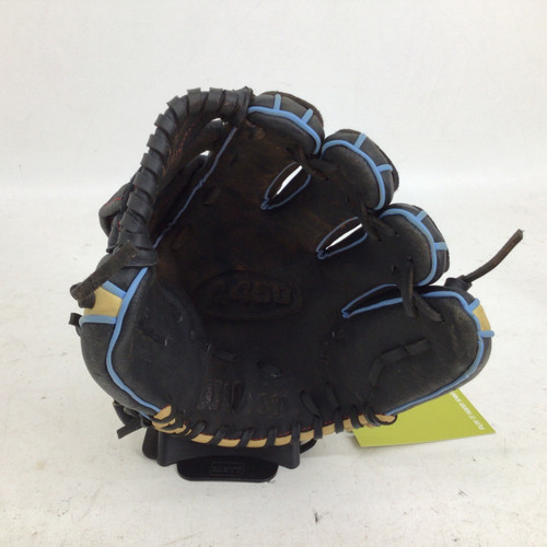 Vist Large View of Product Image Which is Used Wilson A450 11 IN RHT BB GLOVE BB/SB Glove RH Throw Black 11"