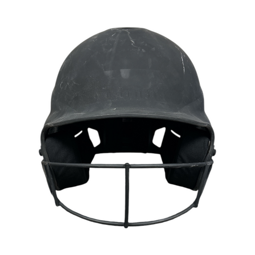 Vist Large View of Product Image Which is Used RIP IT Batting Helmet w/Mask Black One Size